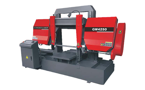 青山GW4250双柱龙门卧式带锯床